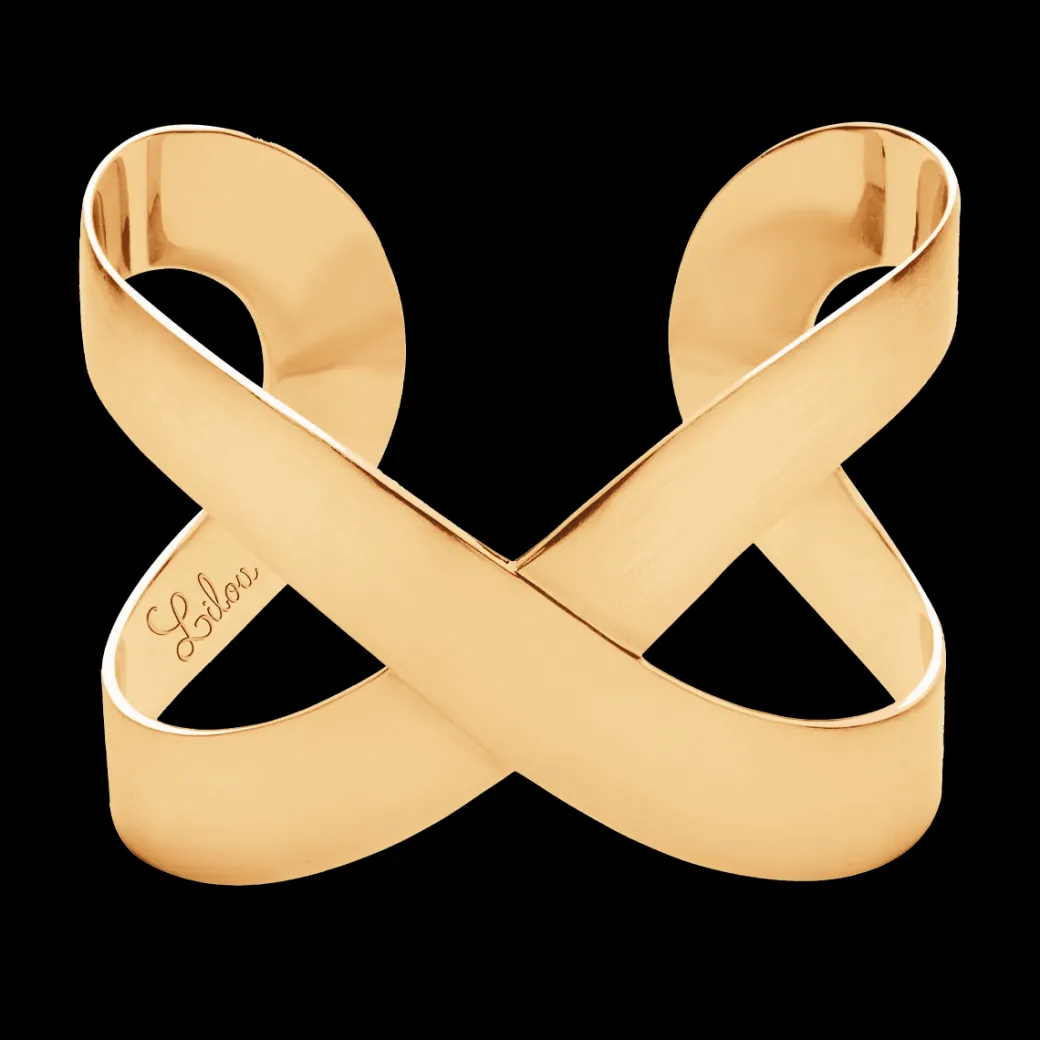 Bransoleta Infinity pozłacana 60mm^Lilou New