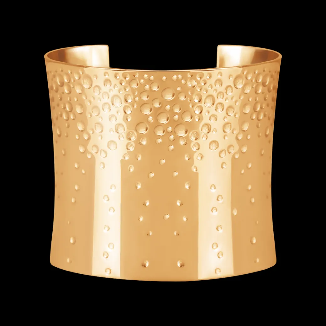 Bransoleta mankietowa Sparkling pozłacana^Lilou Online