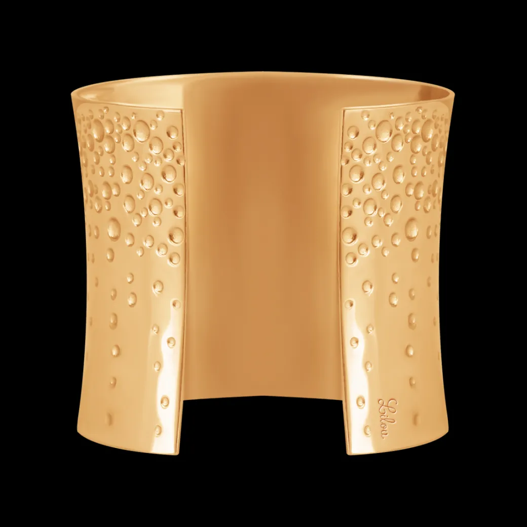 Bransoleta mankietowa Sparkling pozłacana^Lilou Online