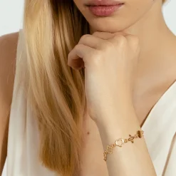 Bransoletka Les Trésors de pozłacana^Lilou Discount
