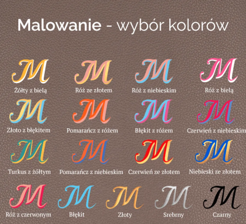 Brelok koniczyna mocca z okuciem w srebrnym kolorze^Lilou Discount