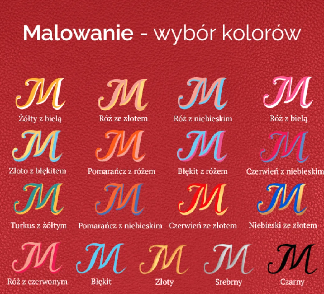 Brelok medalik czerwony z okuciem w srebrnym kolorze^Lilou Discount