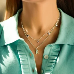 Choker Etincelle posrebrzany^Lilou New