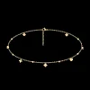 Choker Etincelle pozłacany^Lilou Clearance