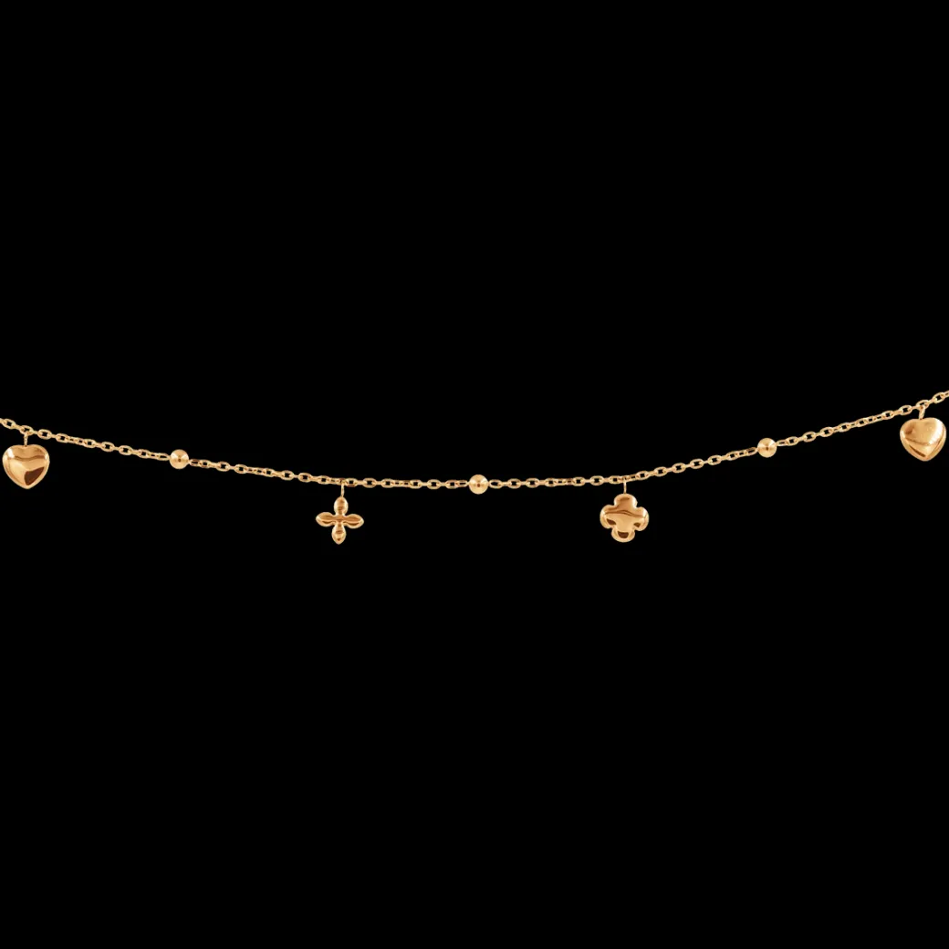 Choker Etincelle pozłacany^Lilou Clearance
