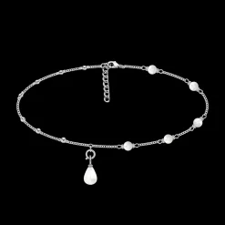 Choker z perłami z zawieszką Pearls posrebrzany^Lilou Online