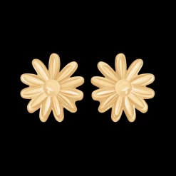 Kolczyki Flowers Etincelle, pozłacane^Lilou Online