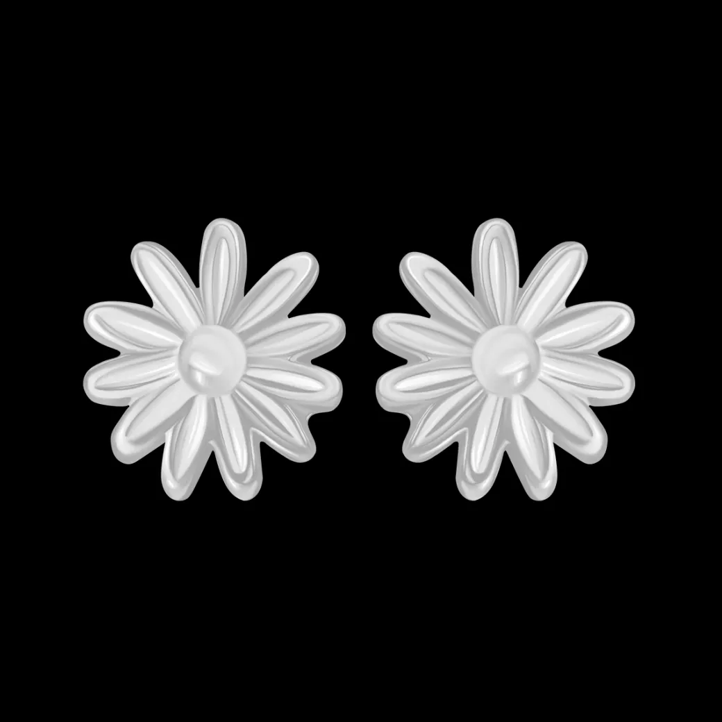 Kolczyki Flowers Etincelle posrebrzane^Lilou Fashion