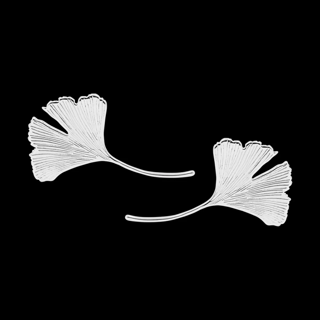 Kolczyki Ginko posrebrzane^Lilou Online