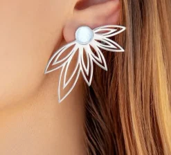 Kolczyki Sunshine z niebieskim kwarcem^Lilou Fashion
