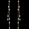 Kolczyki wiszące Pearls II pozłacane^Lilou Sale