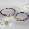 Komplet bransoletek mama & córka Honey na podwójnym sznurku^Lilou Discount
