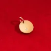 medalik 1 cm z diamentem HI SI 1,2 mm ZŁOTO ŻÓŁTE^Lilou Clearance