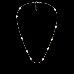 Naszyjnik Pearls pozłacany 40+5 cm^Lilou Sale
