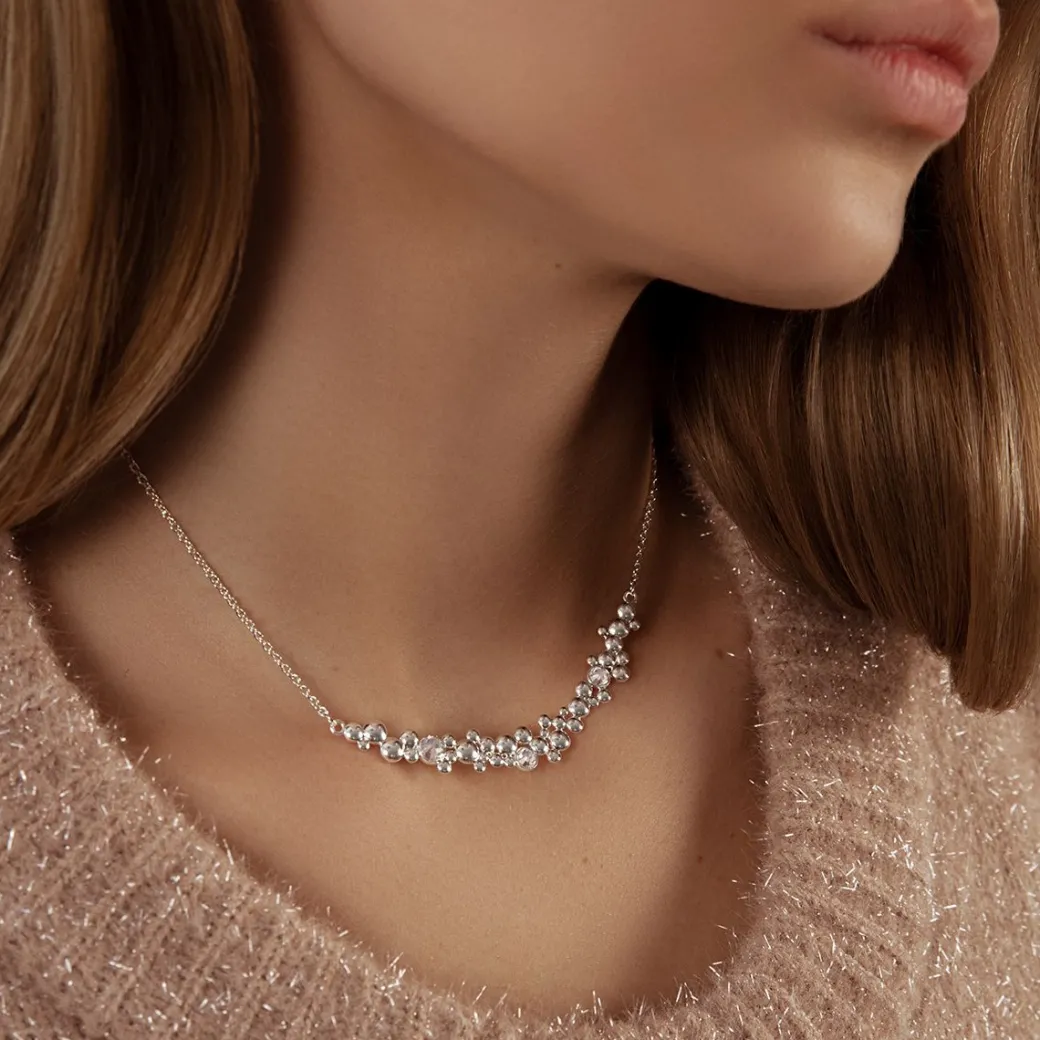 Naszyjnik Sparkling 3 posrebrzany^Lilou Online