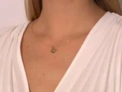 Naszyjnik z pozłacaną koroną Princess na cienkim klasycznym łańcuszku^Lilou Discount