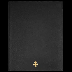Notes skórzany w kolorze czarnym pozłacany^Lilou Best
