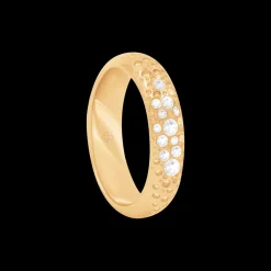 Pierścionek Sparkling 2 pozłacany^Lilou Sale