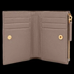 Portfel skórzany damski w kolorze mocca^Lilou Clearance