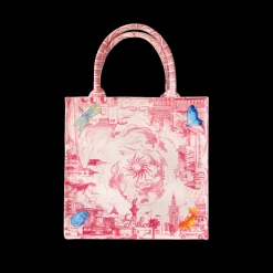 Shopper Opowieść 48.4 z tkaniny Canvas, czerwony^Lilou Fashion