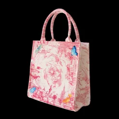 Shopper Opowieść 48.4 z tkaniny Canvas, czerwony^Lilou Fashion