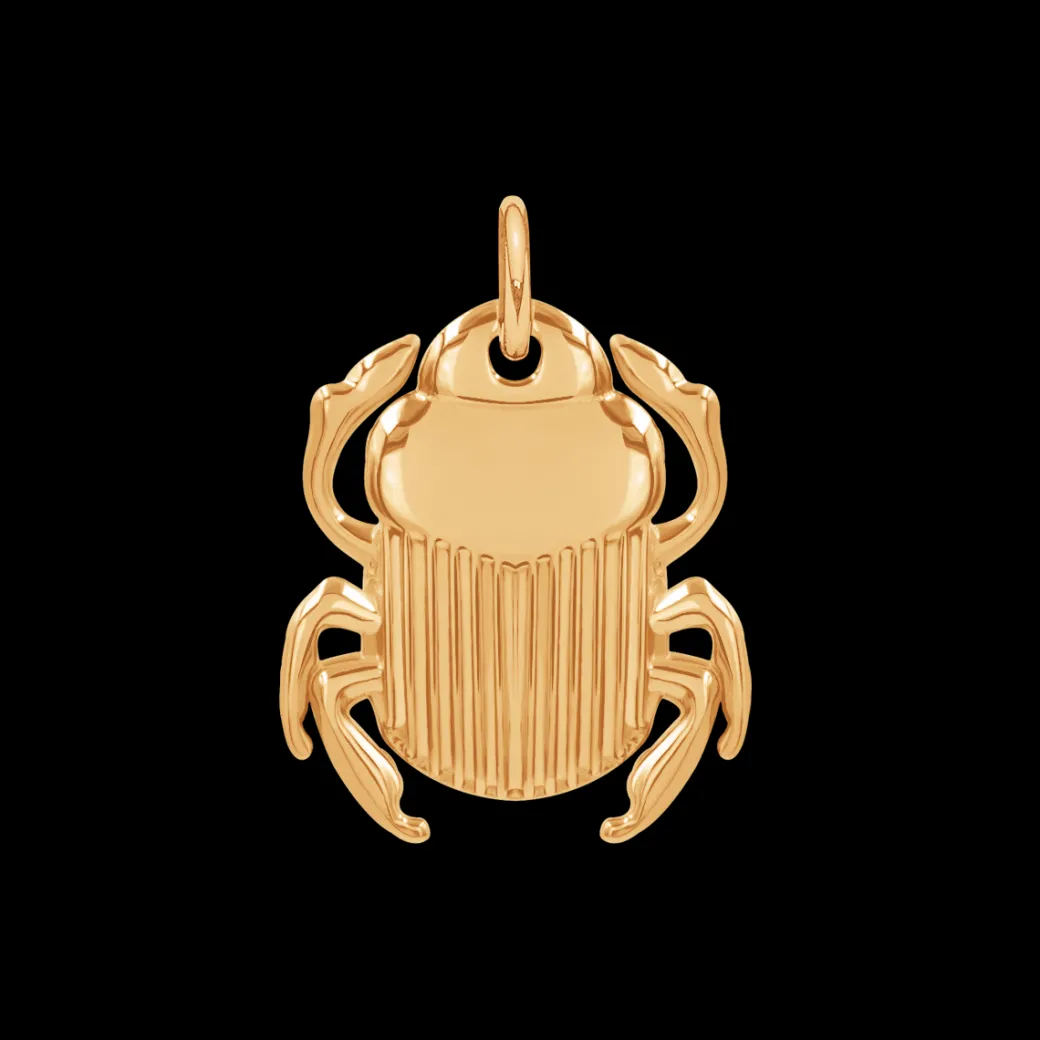 Skarabeusz 1,5 cm pozłacany^Lilou Online