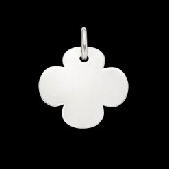 Zawieszka koniczyna 1,5 cm z białego złota próby 585^Lilou Discount