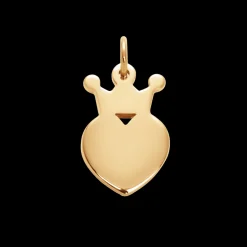 Zawieszka korona King 1,5 cm pozłacana^Lilou Fashion