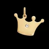Zawieszka korona Princess 1,5 cm pozłacana^Lilou Fashion