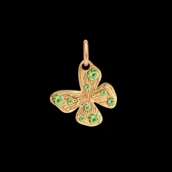 Zawieszka Papillon 1 cm pozłacana^Lilou Outlet