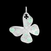 Zawieszka Papillon 2 cm posrebrzana^Lilou Sale