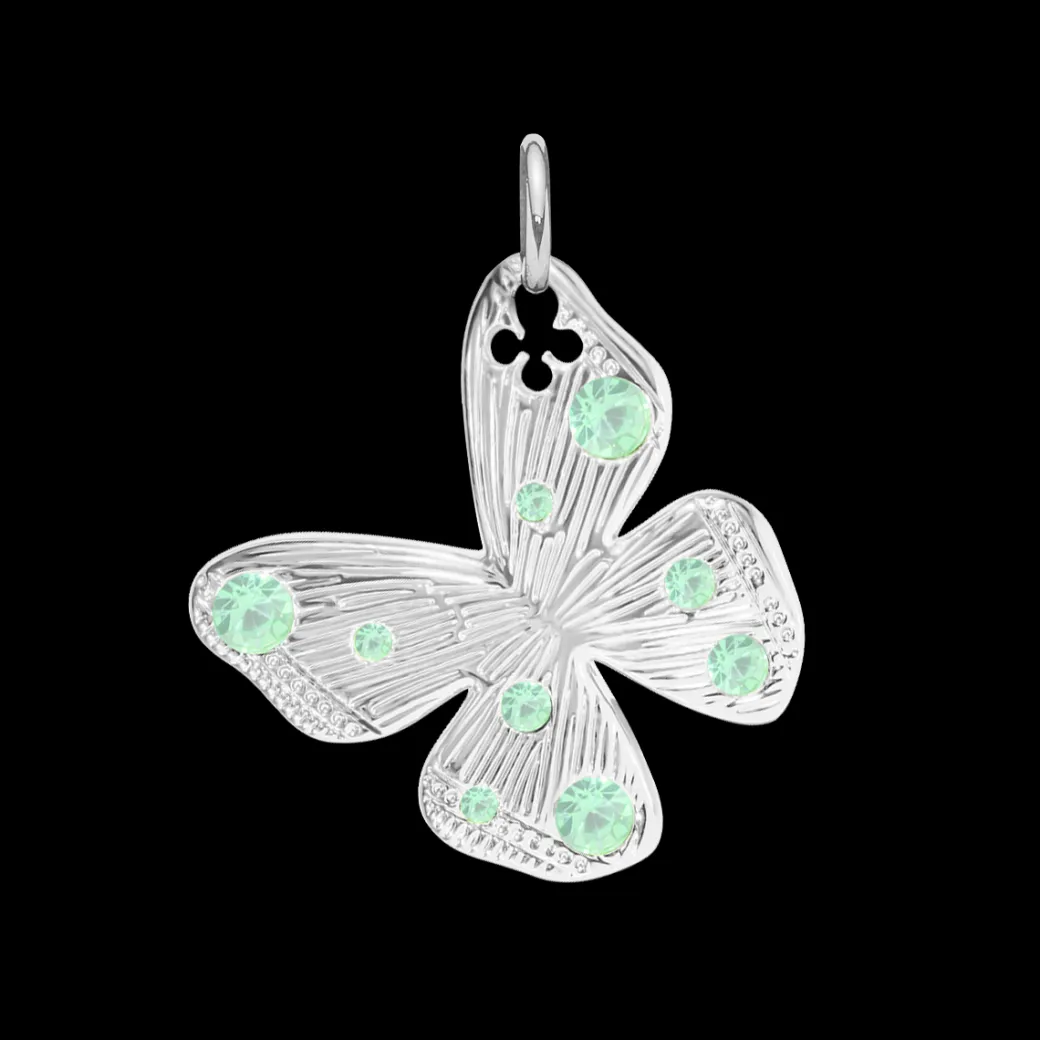 Zawieszka Papillon 2 cm posrebrzana^Lilou Sale
