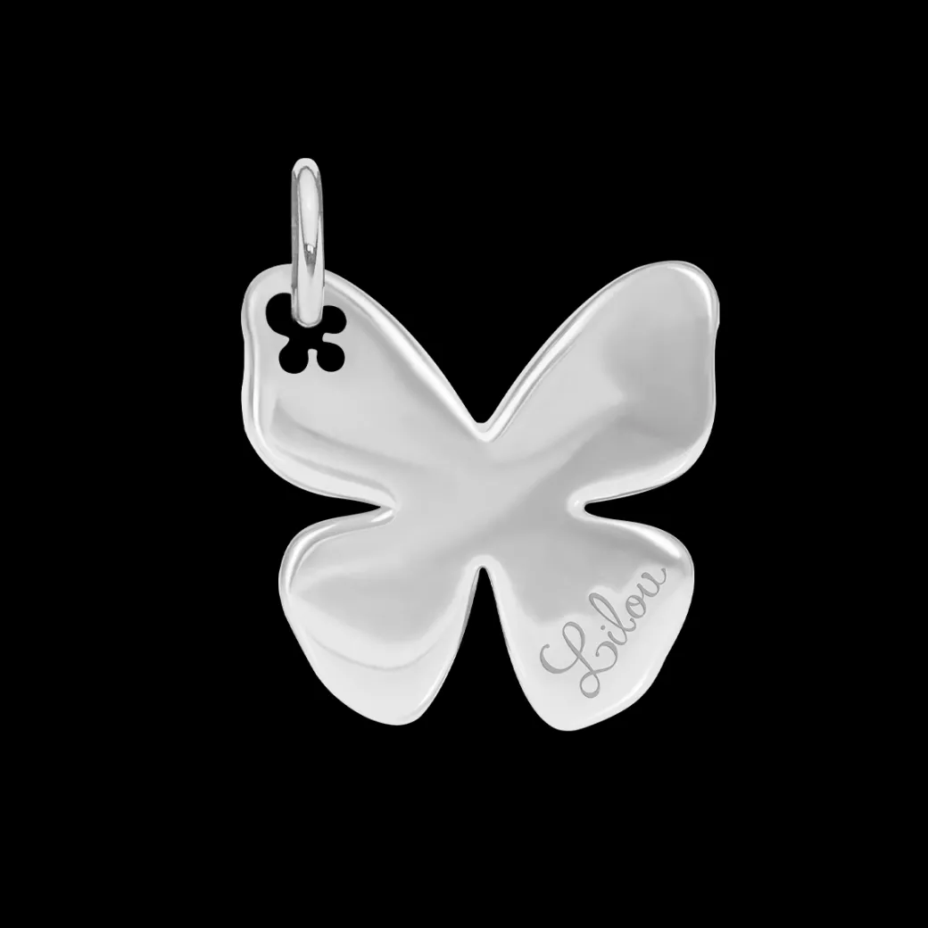 Zawieszka Papillon 2 cm posrebrzana^Lilou Sale