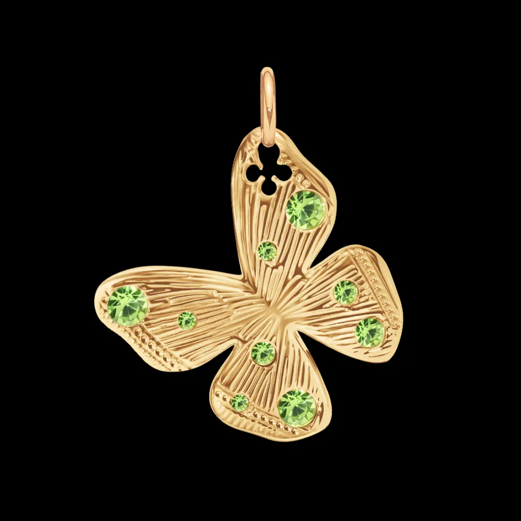 Zawieszka Papillon 2 cm pozłacana^Lilou New