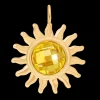 Zawieszka wisząca Soleil 2,2 cm, pozłacana^Lilou Fashion