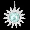 Zawieszka wisząca Soleil 2,2 cm, posrebrzana^Lilou New