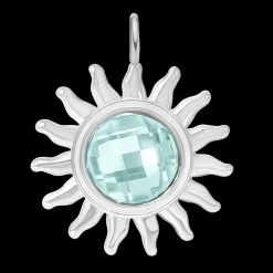 Zawieszka wisząca Soleil 2,2 cm, posrebrzana^Lilou New